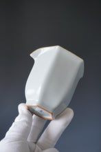 Load image into Gallery viewer, Moon White Ruyao Hexagon Fair Cup by Shan Kilns 善窑月白汝窑六角公道杯 240ml