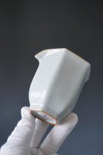 Load image into Gallery viewer, Moon White Ruyao Hexagon Fair Cup by Shan Kilns 善窑月白汝窑六角公道杯 240ml