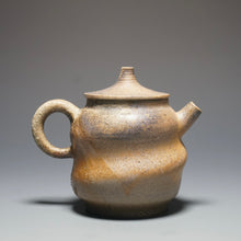 Load image into Gallery viewer, Wood Fired Swirly Nixing Teapot by Li Wenxin 李文新柴烧坭兴螺旋 130ml
