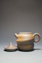 Load image into Gallery viewer, Wood Fired Swirly Nixing Teapot by Li Wenxin 李文新柴烧坭兴螺旋 130ml