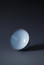 Load image into Gallery viewer, 105ml Dripping Moon White Ruyao Teacup by KengKou Studio 坑口烧汝窑月白流釉杯