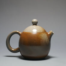 Load image into Gallery viewer, Wood Fired Dragon Egg Nixing Teapot by Li Wenxin 柴烧坭兴龙蛋壶 135ml