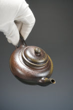Load image into Gallery viewer, Wood Fired No.4 Mine Lao Zini Xiaoying Yixing Teapot 柴烧四号井紫泥笑樱 220ml