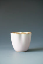 Load image into Gallery viewer, Pink Ruyao Six-Lobed Teacup by Shan Kilns 善窑粉红汝窑六瓣杯 80ml