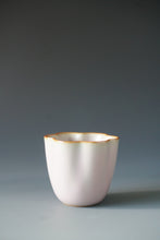Load image into Gallery viewer, Pink Ruyao Six-Lobed Teacup by Shan Kilns 善窑粉红汝窑六瓣杯 80ml
