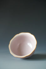 Load image into Gallery viewer, Pink Ruyao Flower Lobed Teacup by Shan Kilns 善窑粉红汝窑花瓣杯 105ml