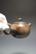 Load image into Gallery viewer, Wood Fired Xishi Nixing Teapot by Li Wenxin 李文新柴烧坭兴西施 160ml