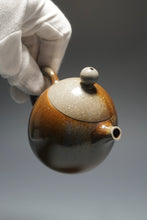 Load image into Gallery viewer, Wood Fired Dragon Egg Nixing Teapot by Li Wenxin 柴烧坭兴龙蛋壶 135ml