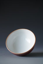 Load image into Gallery viewer, Red Ruyao Chicken Heart Teacup Style 2 by Shan Kilns 善窑汝窑霁红鸡心杯 100ml