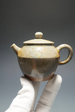 Load image into Gallery viewer, Wood Fired Gaopan Nixing Teapot by Li Wenxin 李文新柴烧坭兴高潘 130ml