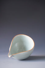 Load image into Gallery viewer, Wide Magnolia Azure Ruyao Fair Cup by Shan Kilns 善窑汝窑天青公道杯 160ml