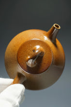 Load image into Gallery viewer, Wood Fired Shipiao Nixing Teapot by Li Wenxin 李文新柴烧坭兴石瓢 125ml