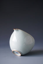 Load image into Gallery viewer, Wide Magnolia Azure Ruyao Fair Cup by Shan Kilns 善窑汝窑天青公道杯 190ml