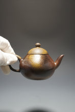 Load image into Gallery viewer, Wood Fired Dicaoqing Pear Yixing Teapot No.3 柴烧底槽清梨形 160ml