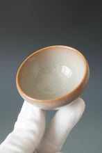 Load image into Gallery viewer, 80ml Ltd. Ed. Shan Kilns Ruyao FangHua Hanlu Teacup 善窑汝窑芳华杯