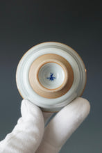 Load image into Gallery viewer, 60ml Shan Kilns Dripping Moon White Ruyao Teacup no.2 善窑汝窑月白流釉杯