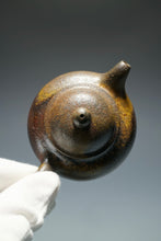 Load image into Gallery viewer, Wood Fired Handpicked TianQingNi Lianzi Yixing Teapot 柴烧天青泥莲子 125ml