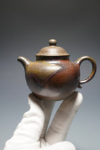 Load image into Gallery viewer, Wood Fired Handpicked TianQingNi Lianzi Yixing Teapot 柴烧天青泥莲子 125ml