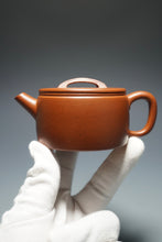 Load image into Gallery viewer, Fully Handmade Hongpilong Hanwa teapot by Li Yuncai 全手工李云才红皮龙汉瓦 165ml