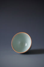 Load image into Gallery viewer, 65ml Shan Kilns Dripping Azure Ruyao Tall Teacup 善窑汝窑天青流釉杯