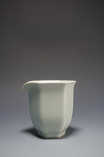 Load image into Gallery viewer, Azure Ruyao Hexagon Fair Cup by Shan Kilns 善窑汝窑公道杯 230ml