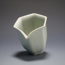 Load image into Gallery viewer, Azure Ruyao Hexagon Fair Cup by Shan Kilns 善窑汝窑公道杯 230ml
