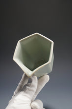 Load image into Gallery viewer, Azure Ruyao Hexagon Fair Cup by Shan Kilns 善窑汝窑公道杯 230ml
