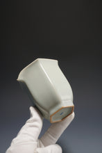 Load image into Gallery viewer, Azure Ruyao Hexagon Fair Cup by Shan Kilns 善窑汝窑公道杯 230ml