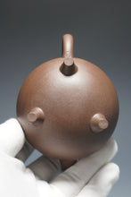 Load image into Gallery viewer, Handpicked TianQingNi Ruyi Three Leg Yixing Teapot 天青泥大彬如意 250ml
