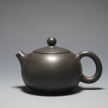 Load image into Gallery viewer, 120ml Xishi Dark Grey Nixing Teapot by Li Wenxin 李文新泥兴西施 (深)