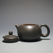 Load image into Gallery viewer, 120ml Xishi Dark Grey Nixing Teapot by Li Wenxin 李文新泥兴西施 (深)