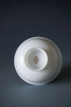 Load image into Gallery viewer, Tianbai Jingdezhen Porcelain Lotus Teacup with Gold Leaf stamp 85ml