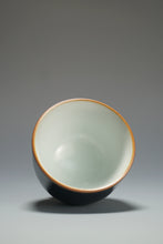 Load image into Gallery viewer, 70ml Jilan Blue Ruyao Teacup by Shan Kilns 善窑汝窑霁蓝直身盏