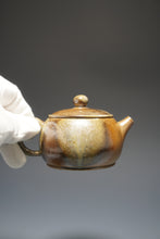 Load image into Gallery viewer, Wood Fired Bianhu Nixing Teapot No.2 by Li Wenxin 李文新柴烧坭兴壶 140ml