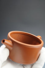Load image into Gallery viewer, Fully Handmade Zhuni Hanwa Teapot by Tan Defang 全手工谭德芳极品朱泥汉瓦 170ml