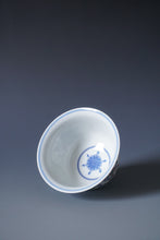 Load image into Gallery viewer, Wood Fired Doucai Eight Immortals Jingdezhen Porcelain Gaiwan & Saucer Set 柴窑斗彩暗八仙盖碗