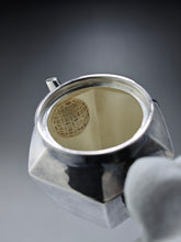 Load image into Gallery viewer, 999 Pure Silver Handmade Hexagonal Teapot 全手工纯银999六角壶 110ml