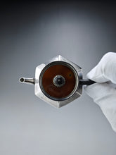 Load image into Gallery viewer, 999 Pure Silver Handmade Hexagonal Teapot 全手工纯银999六角壶 110ml