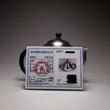 Load image into Gallery viewer, 999 Pure Silver Handmade Pear Teapot 全手工纯银999梨形壶 150ml