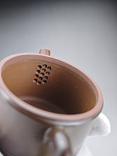 Load image into Gallery viewer, 120ml Nixing Bamboo Stump Teapot with Yaobian No.2 by Li Wenxin 李文新阴阳竹节