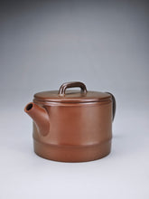 Load image into Gallery viewer, 120ml Nixing Bamboo Stump Teapot with Yaobian No.2 by Li Wenxin 李文新阴阳竹节