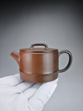 Load image into Gallery viewer, 120ml Nixing Bamboo Stump Teapot with Yaobian No.2 by Li Wenxin 李文新阴阳竹节