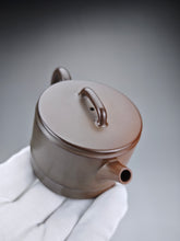 Load image into Gallery viewer, 120ml Nixing Bamboo Stump Teapot with Yaobian No.2 by Li Wenxin 李文新阴阳竹节