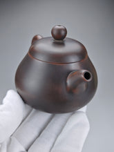 Load image into Gallery viewer, 140ml Pear Nixing Teapot by Wu Sheng Sheng 吴盛胜坭兴梨形