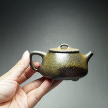 Load image into Gallery viewer, Wood Fired Shipiao Dicaoqing Yixing Teapot 柴烧底槽青石瓢壶 115ml