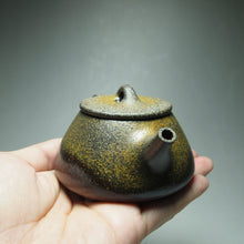 Load image into Gallery viewer, Wood Fired Shipiao Dicaoqing Yixing Teapot 柴烧底槽青石瓢壶 115ml