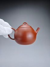 Load image into Gallery viewer, Fully Handmade Zhuni Dragon Egg Teapot by YuBo 余波极品朱泥龙蛋壶 150ml