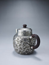 Load image into Gallery viewer, 999 Pure Silver Handmade Wabi-sabi Teapot 刹寂风银壶 165ml