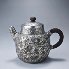 Load image into Gallery viewer, 999 Pure Silver Handmade Wabi-sabi Teapot 刹寂风银壶 165ml