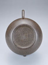 Load image into Gallery viewer, Fully Handmade Douqingni Panhu Yixing Teapot by Hu Manshan 胡漫山豆青泥潘壶 165ml
